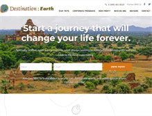 Tablet Screenshot of destination-earth.org